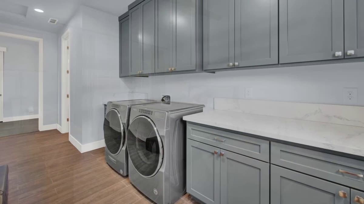 Custom Laundry Room in Sacramento, CA — Keystone Building Services
