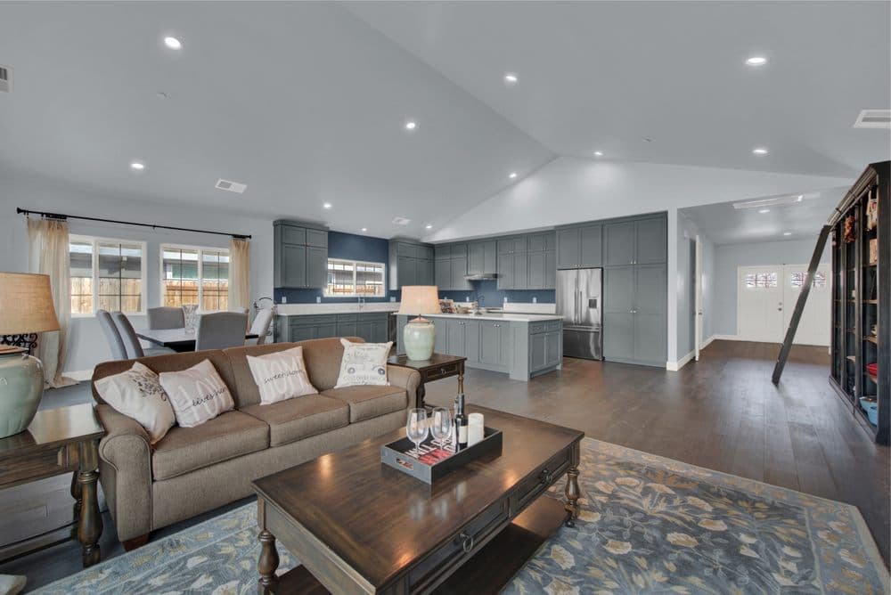 Open Concept Living Room in Sacramento, CA — Keystone Building Services